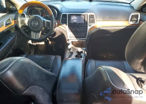 2013 Jeep Grand Cherokee Overland z USA, uszkodzony, nr VIN 1C4RJFCT9DC582276